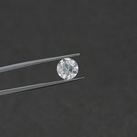 Flower Pattern OEC Round Lab Grown Loose Diamond
