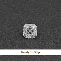 Old Mine Square Cushion Cut Lab Grown Diamond