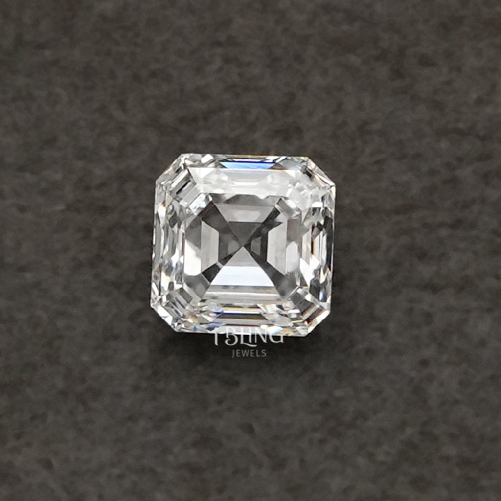 IGI Certified Asscher Cut Loose Lab Diamond