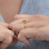 2 Carat Bezel Set Asscher Diamond Engagement Ring