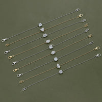 Solitaire Lab Diamond Chain Bracelet