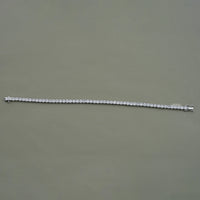 Lab Diamond Cushion Cut Tennis Bracelet