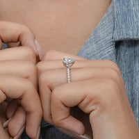 Heart Cut Diamond Engagement Ring