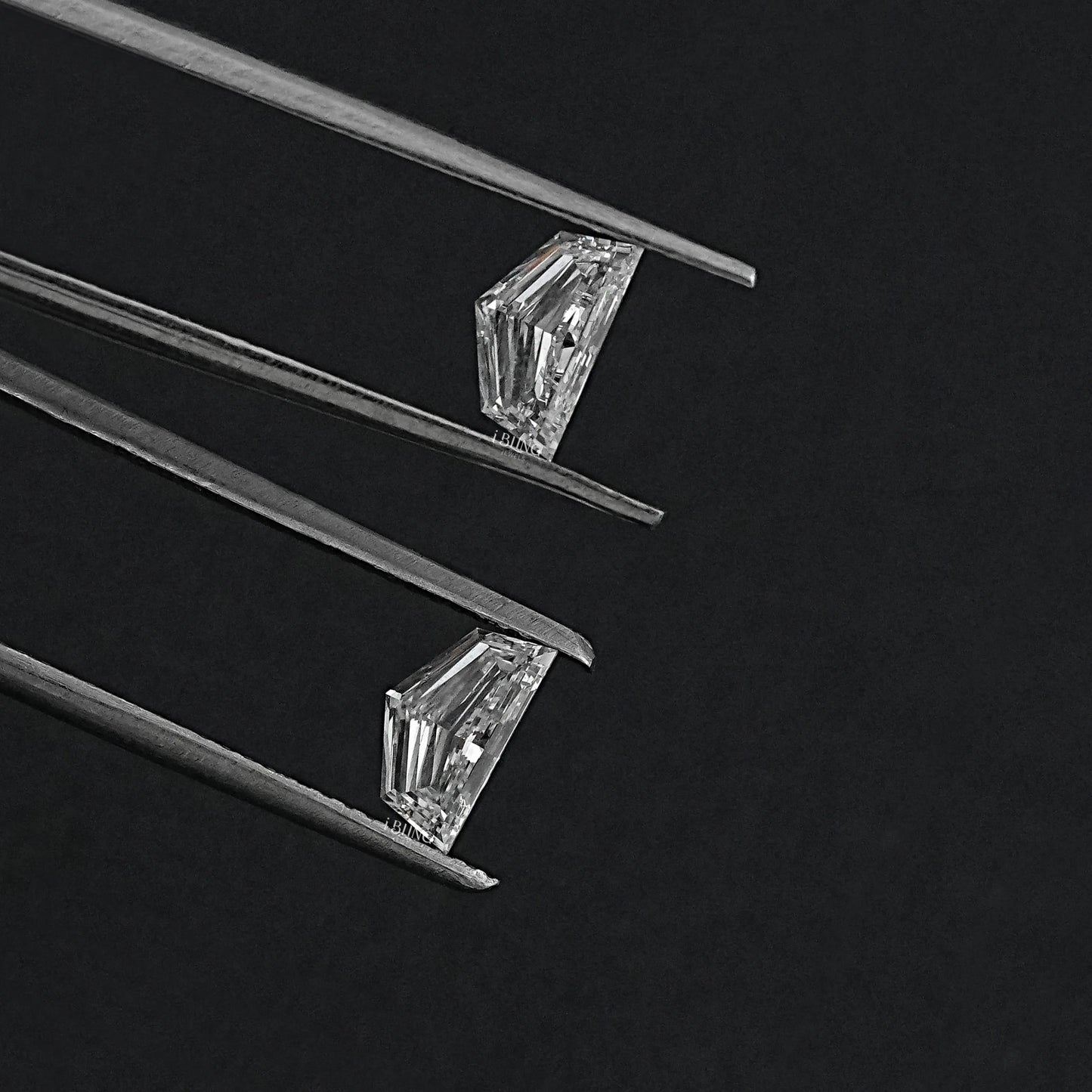 Step Cut Cadillac Cut Lab Diamond Matching Pair