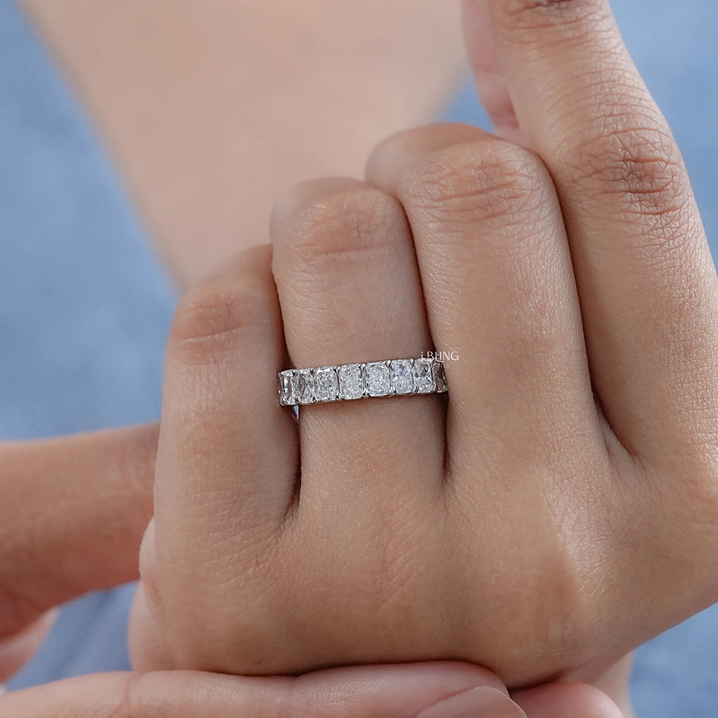 Radiant Lab Diamond Eternity Wedding Band