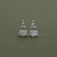 Oval Lab Diamond Stud Earrings