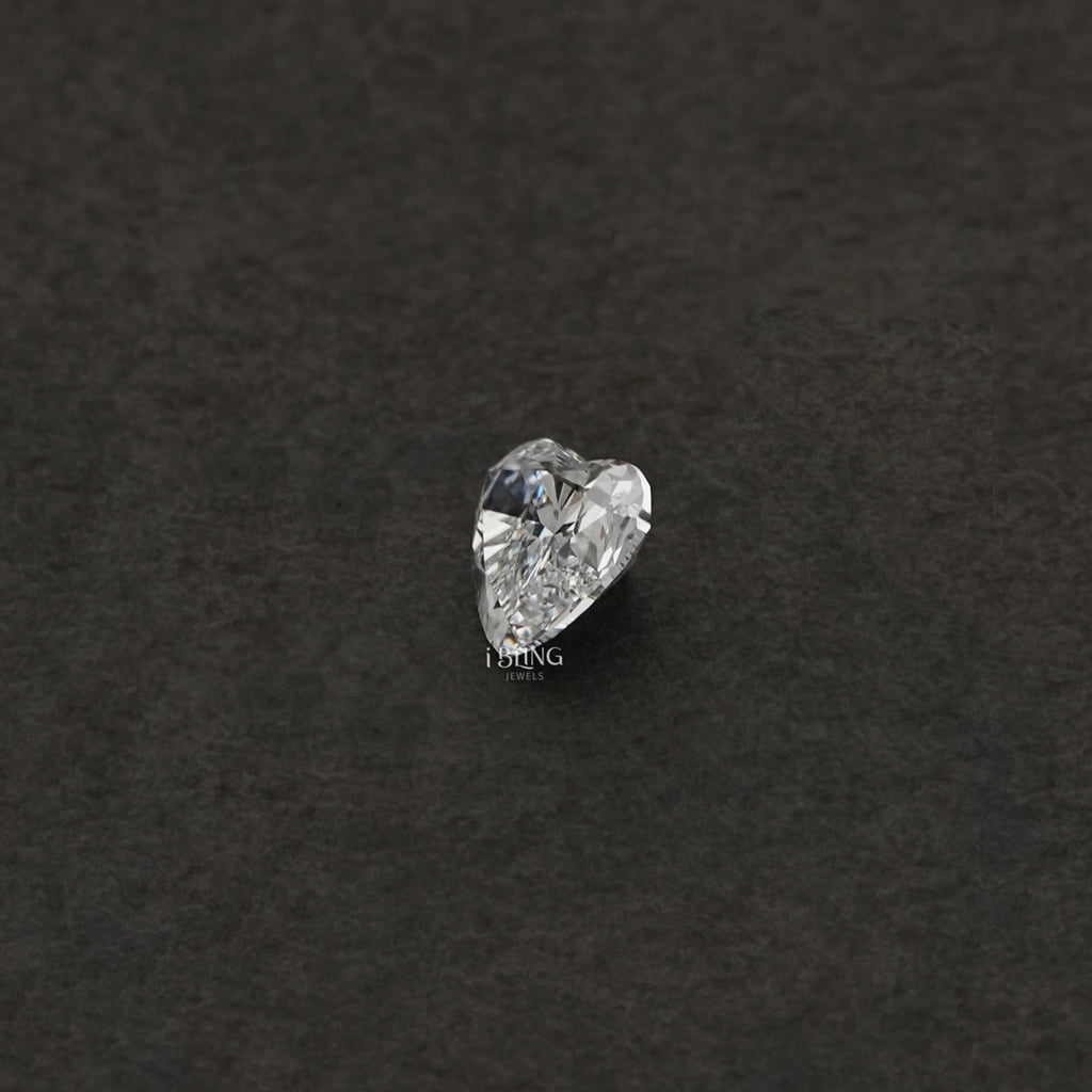 Heart Cut Lab Grown IGI Certified Loose Diamond