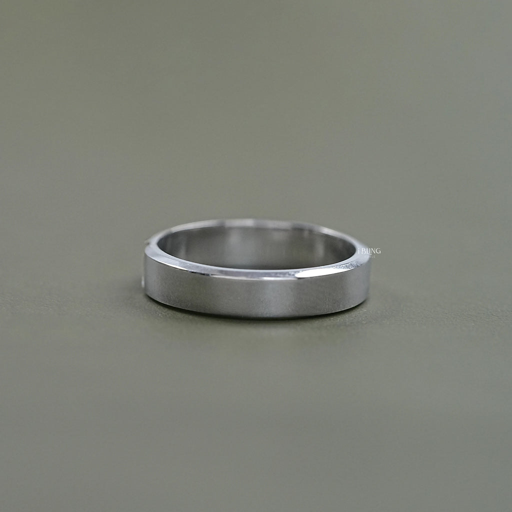 Baguette Lab Diamond Engagement Men's Band