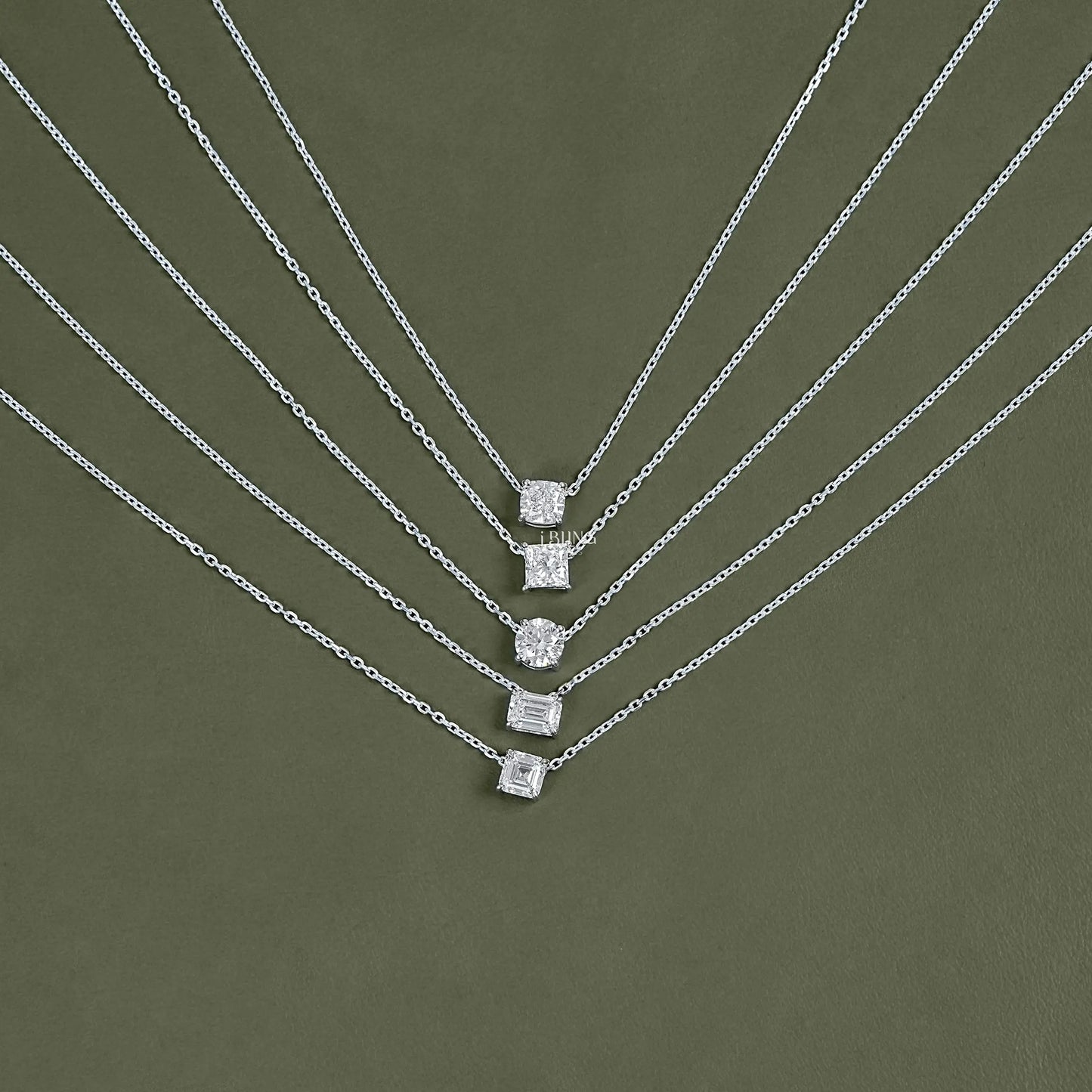 Lab Grown Diamond Solitaire Pendant