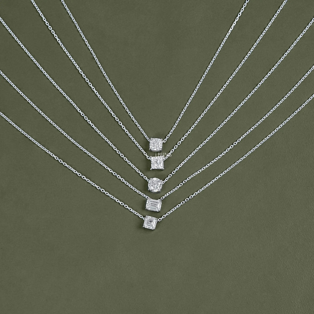 Lab Grown Diamond Solitaire Pendant