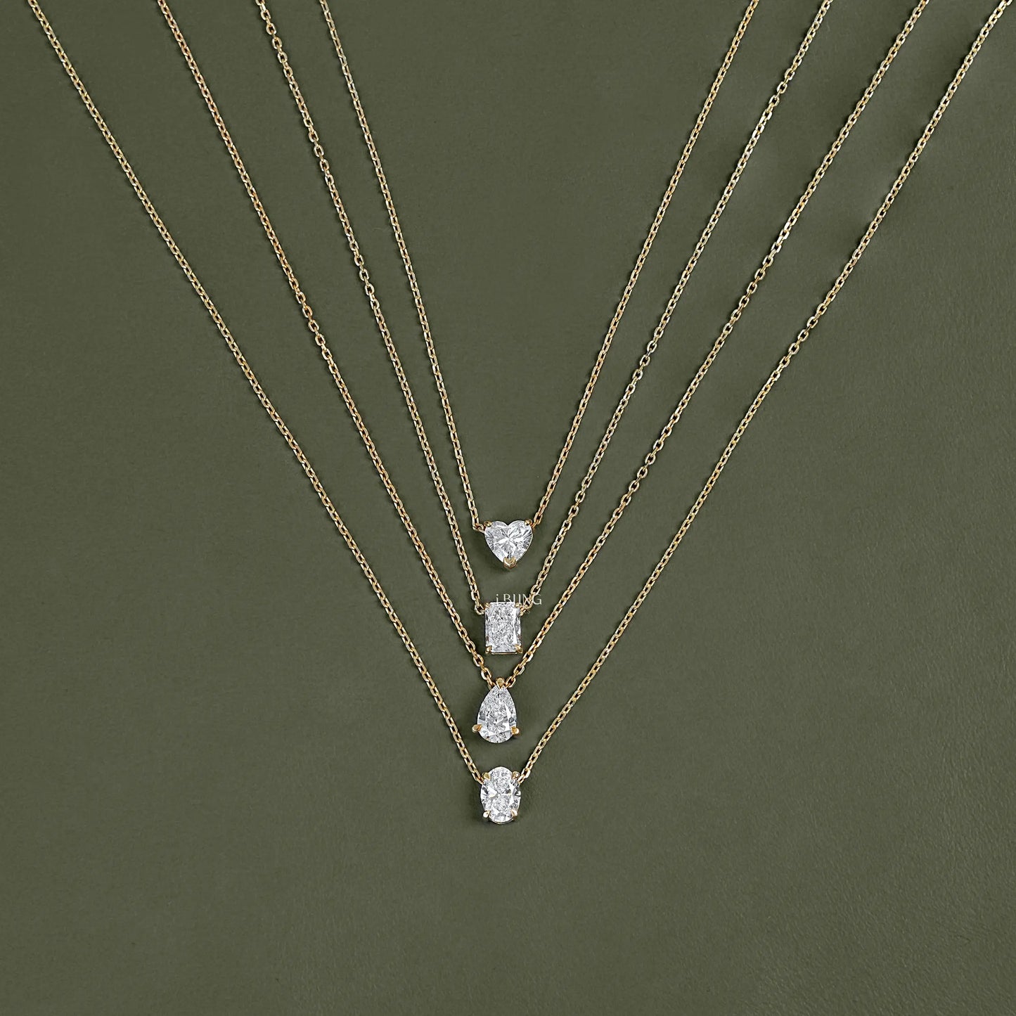 Lab Grown Diamond Solitaire Pendant