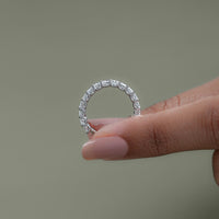 Radiant Lab Diamond Eternity Wedding Band