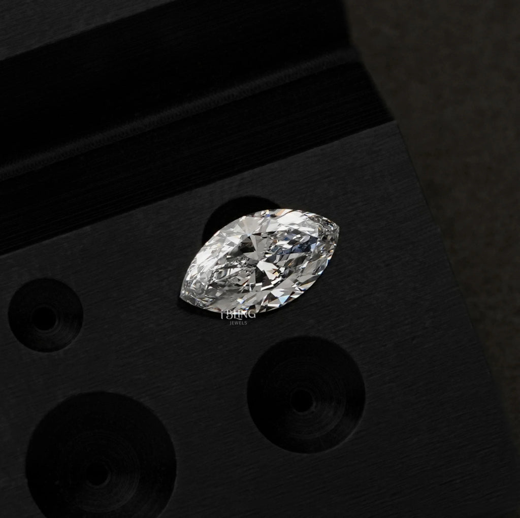 IGI Certified Marquise Lab Grown Diamond Loose