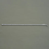 Emerald Cut Lab Grown Diamond Tennis Bracelet