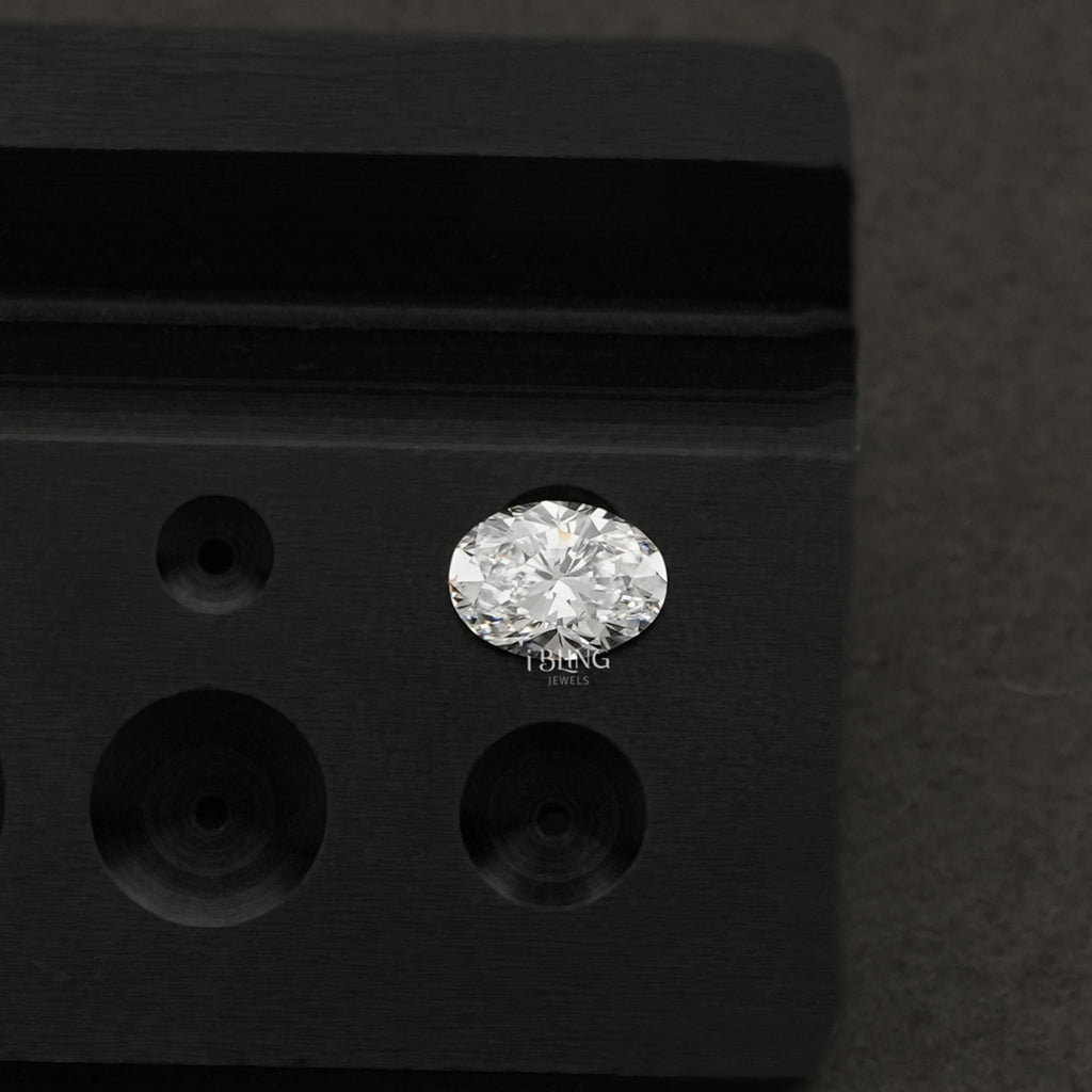 IGI Certified Oval Cut Lab Loose Diamond
