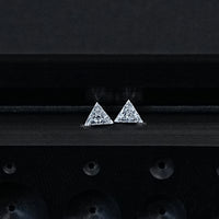 Step Cut Triangle Loose Lab Diamond Matching Pair