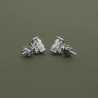 Heart Lab Grown Diamond Stud Earrings