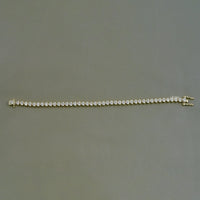 Heart Cut Lab Grown Diamond Tennis Bracelet