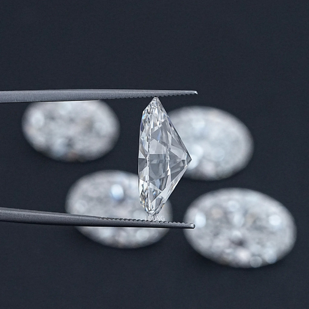 Oval Cut Lab Grown Loose Diamond