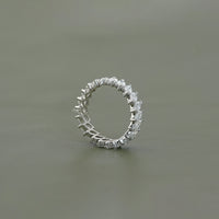 Marquise Cut Lab Diamond Full Eternity Band