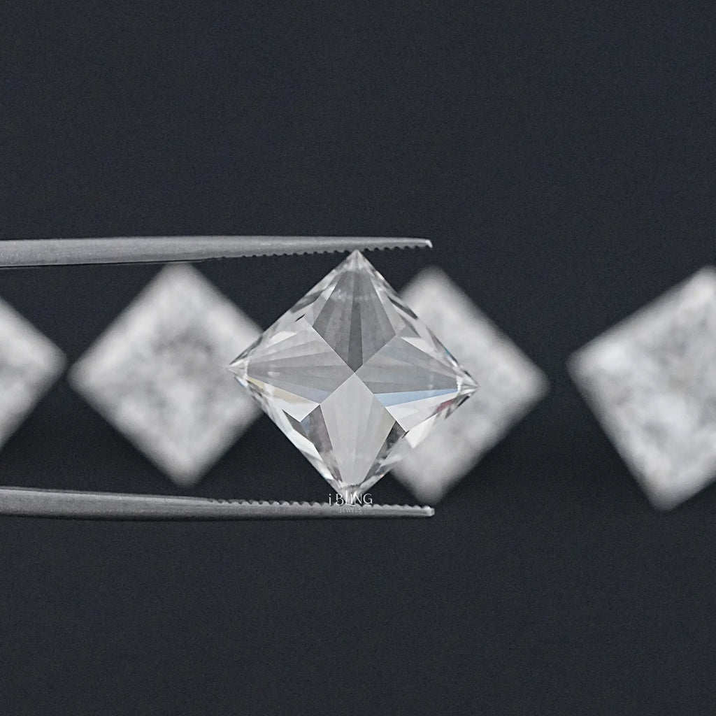Princess Cut Lab Grown Loose Diamond