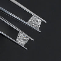 Brilliant Trapezoid Cut Lab Diamond Matching Pair