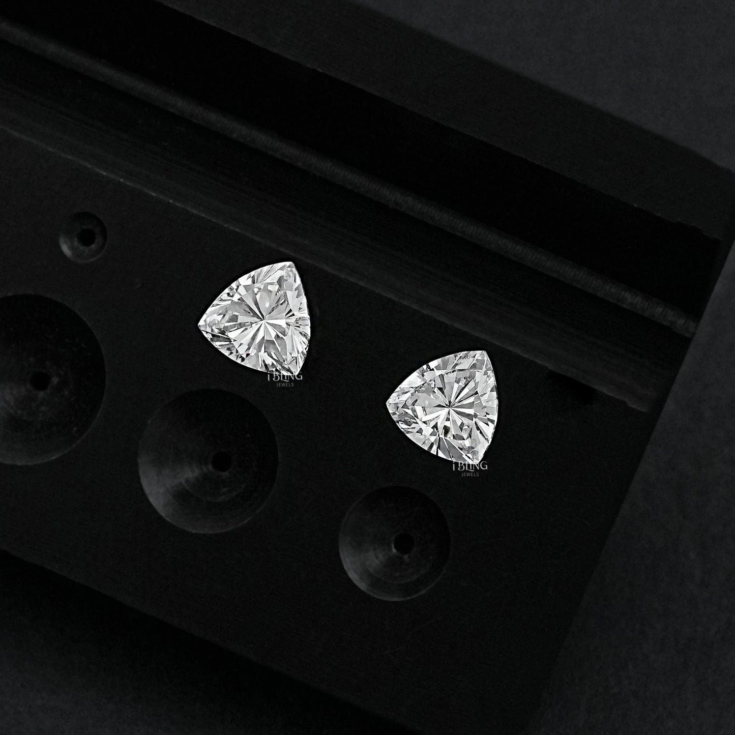 Trillion Cut Lab Diamond Matching Pair Matching Pair