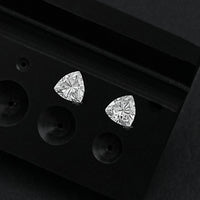 Trillion Cut Lab Diamond Matching Pair