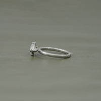 East West Marquise Lab Grown Diamond Solitaire Ring