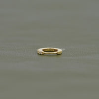 Round Cut Lab Diamond Hoop & Huggie Men's Earrings