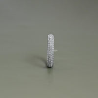 Micro Pave Diamond Eternity Band