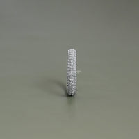 Micro Pave Diamond Eternity Band