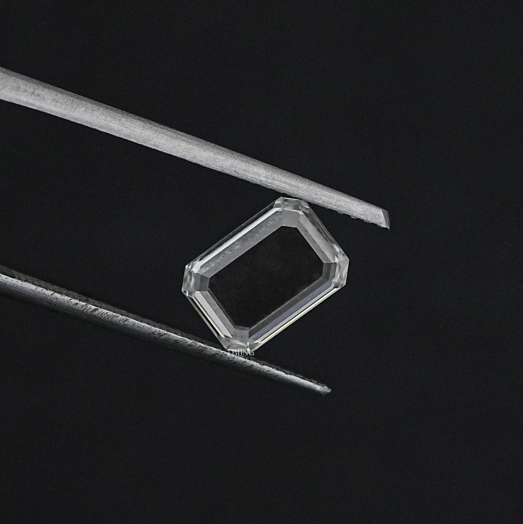 Portrait Emerald Cut Lab Grown Diamond