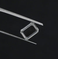 Portrait Emerald Cut Lab Grown Diamond