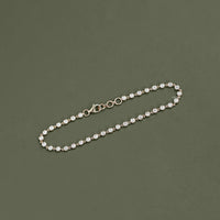 Round Cut Lab Diamond Tennis Bracelet