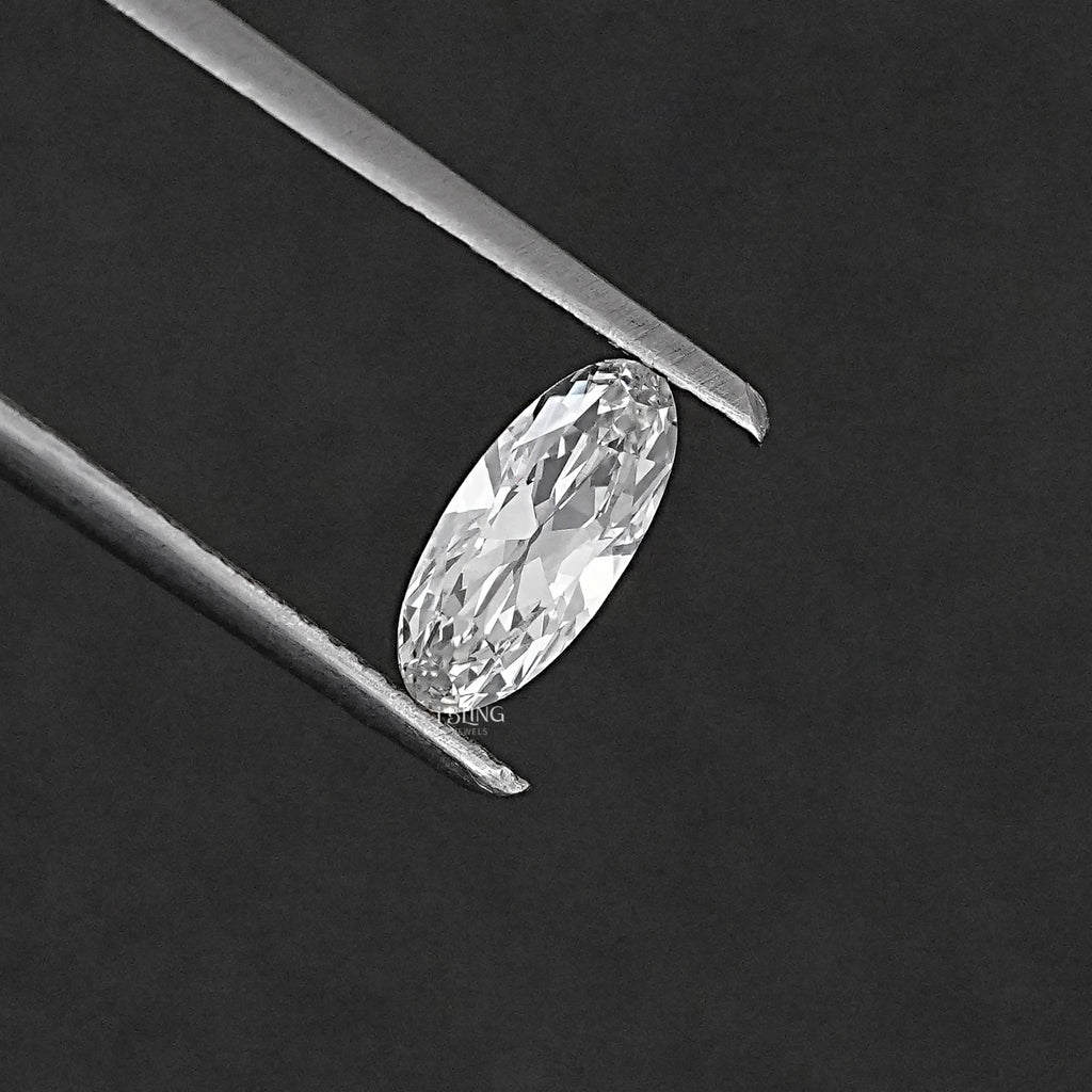 Old Mine Moval Cut Lab Loose Diamond