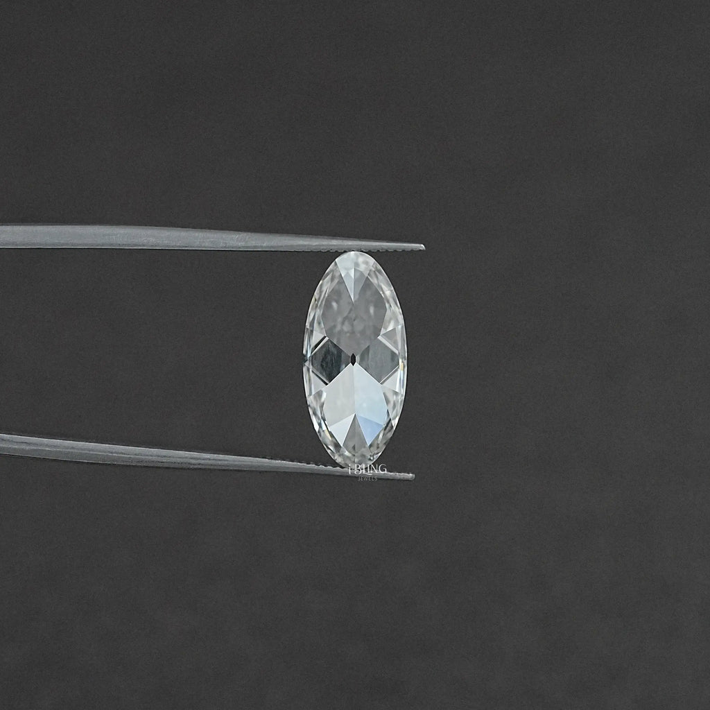 Old Mine Moval Cut Lab Grown Diamond