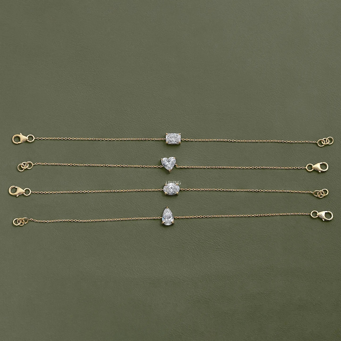 Solitaire Lab Diamond Chain Bracelet