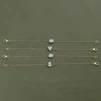 Solitaire Lab Diamond Chain Bracelet