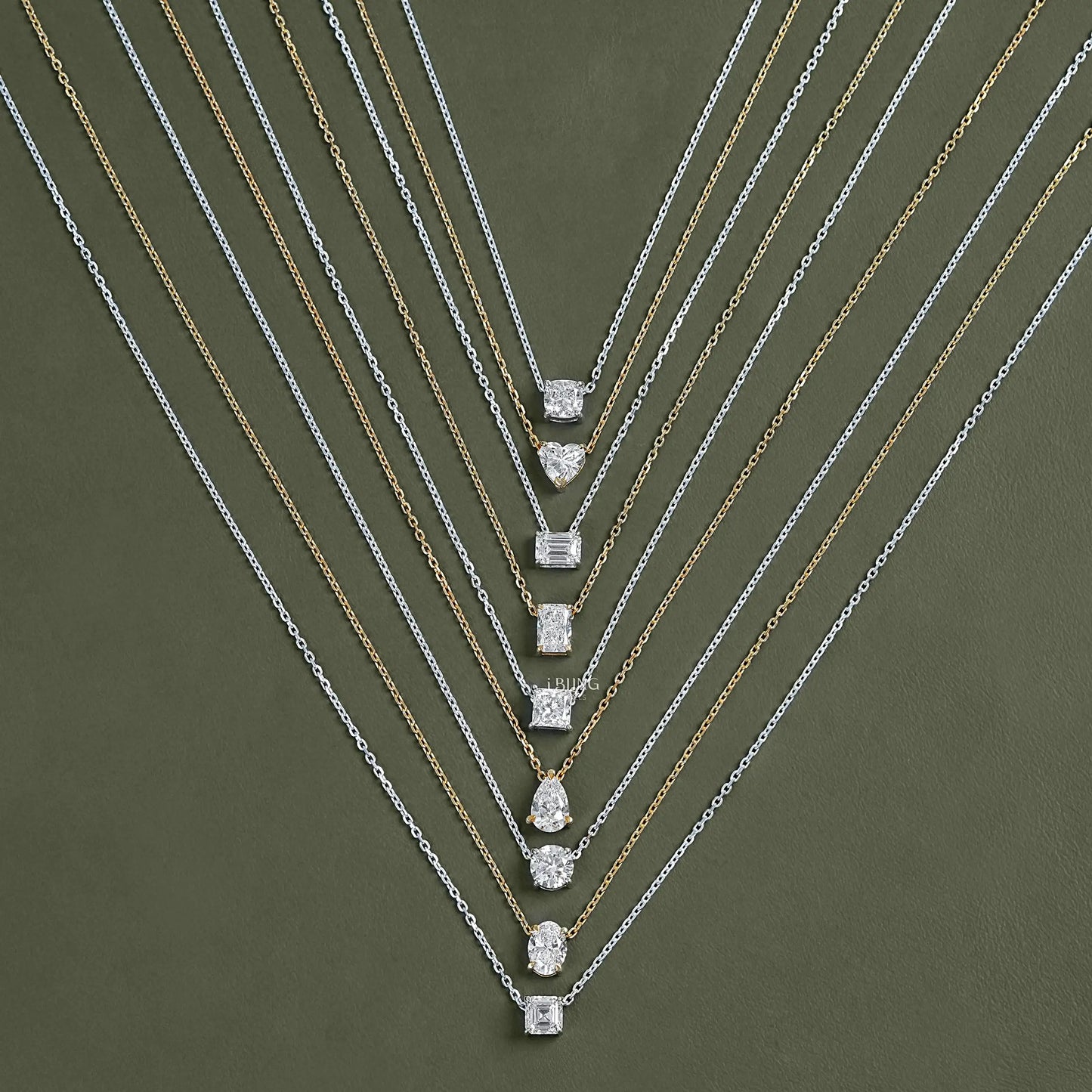 Lab Grown Diamond Solitaire Pendant