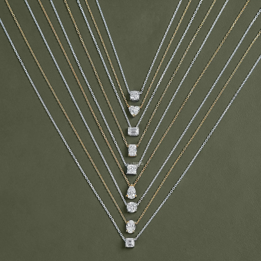 Lab Grown Diamond Solitaire Pendant