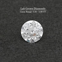 Old European Round Lab Grown Diamond