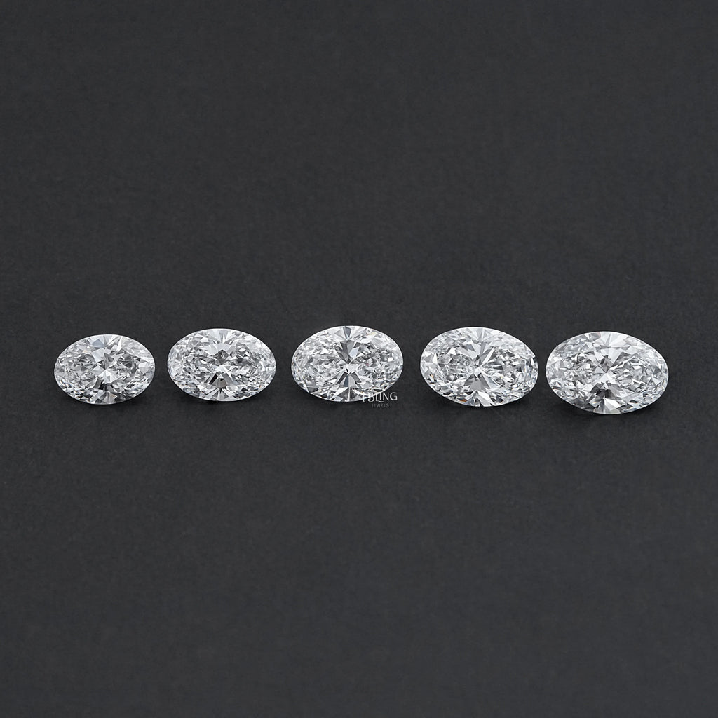 Oval Cut Lab Grown Loose Diamond