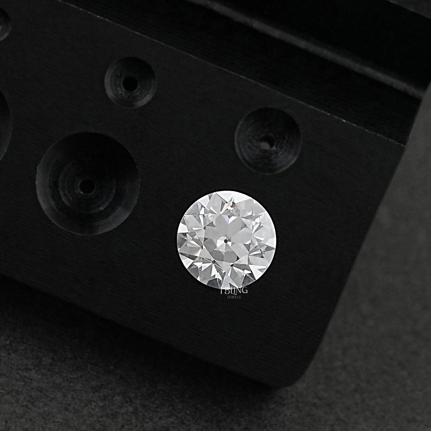 Old European Round Lab Grown Diamond Old Cut