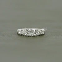Cushion & Round Lab Grown Diamond Five Stone Ring