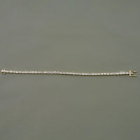 Emerald Lab Diamond Tennis Bracelet