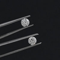Old European Round Lab Grown Diamond Matching Pair