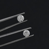 Old European Round Lab Grown Diamond Matching Pair