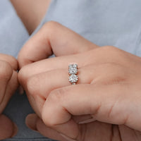 Old Mine Cushion Cut Five Stone Ring