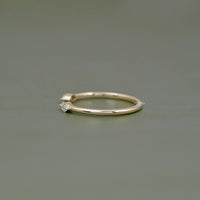 Two Stone Marquise Diamond Open Cuff Ring